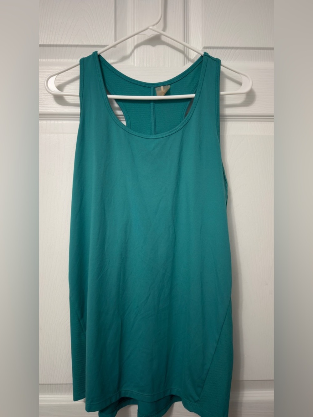 CALIA by Carrie Underwood Teal Scoop Neck Active Tank